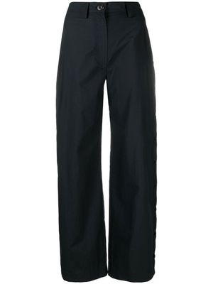 Nanushka pantalon à coupe droite - Noir