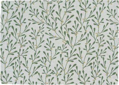 Sander Sander placemat Misty 35x50 Fb. 02 - Ecru/Green