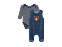lupilu Baby kledingset 2-delig (Strepen, 50/56)