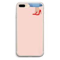 High heels: iPhone 7 Plus Transparant Hoesje