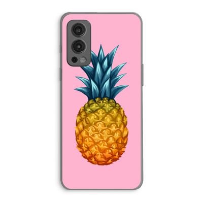 Grote ananas: OnePlus Nord 2 5G Transparant Hoesje