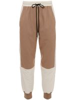 JW Anderson pantalon de jogging à empiècements contrastants - Tons neutres