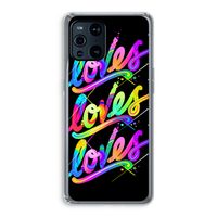 Loves: Oppo Find X3 Transparant Hoesje