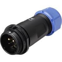 Weipu SP2111 / P 5B II Ronde connector Stekker, recht Serie (ronde connectoren): SP21 1 stuk(s)