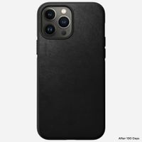 Nomad Modern Leather Case Magsafe iPhone 13 Pro Max zwart - NM01063285 - thumbnail