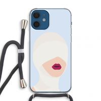 Incognito: iPhone 12 mini Transparant Hoesje met koord
