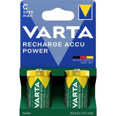 Varta VARTA Recharge Accu Power C 3000 mAh Blister 2 Oplaadbare C batterij (baby) Alkaline 1.5 V 2 stuk(s)