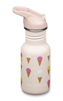 Klean Kanteen KlK 12oz Classic Narrow met flipsportdop Drinkfles Ice Cream 355ml