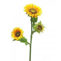 Zonnebloemen 85 cm kunstbloem - Nova nature
