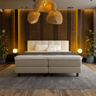 Boxspring 180x210 Cm Koudschuim + 10 Cm Incl. Montage Nova Spring - Dekbed-Discounter.nl