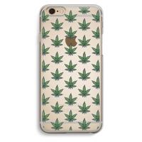 Weed: iPhone 6 / 6S Transparant Hoesje