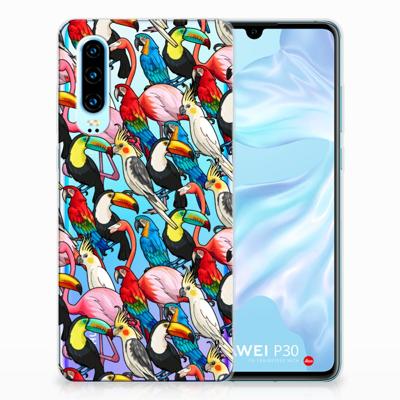 Huawei P30 | TPU Hoesje | Birds