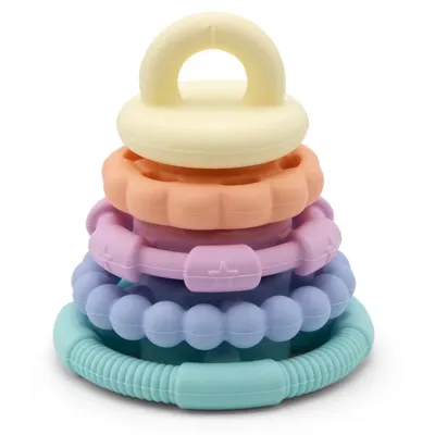 Jellystone Designs - Stapelaar bijtspeelgoed - pastel