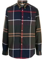 Barbour chemise Dunoon à motif tartan - Vert