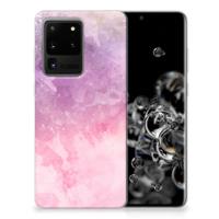 Smartphone hoesje Samsung Galaxy S20 Ultra Pink Purple Paint