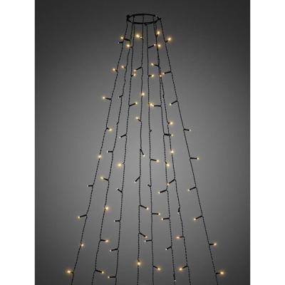 Konstsmide 6520-870 LED-boommantel met app Binnen/buiten Energielabel: G (A - G) werkt op het lichtnet Aantal lampen 240 LED Barnsteen