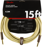 Fender Instrumentkabel Deluxe Tweed, Jack-Jack, 4.5m