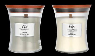 Woodwick Medium Hourglass Candle Set 0