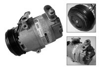 Compressor, airconditioning NEW ORIGINAL PART VALEO, Spanning (Volt)12V, u.a. für Opel, Vauxhall