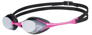 Arena Cobra Swipe mirror zwembril zilver/roze