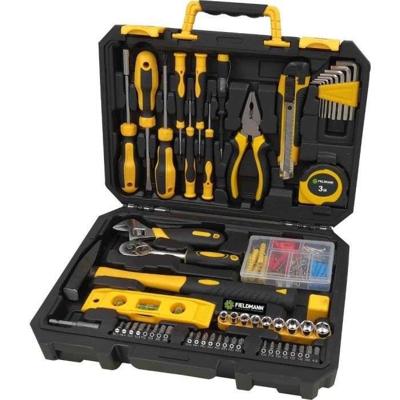 Gereedschapsset - Fieldmann - FDG 5013-138R - 138-delig - Kunststof koffer - Multifunctioneel gereedschap