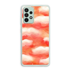 Lichte Wolken: Samsung Galaxy A52s 5G Transparant Hoesje