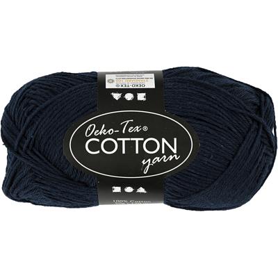 Creativ Company Katoengaren, donkerblauw, 50gr, 170m