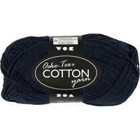 Creativ Company Katoengaren, donkerblauw, 50gr, 170m