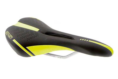 Velo Senso Sport 3274 Zadel - Zwart/Geel Flúor Velo Senso Sport 3274 Zadel - Zwart/Geel Flúor