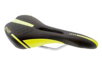 Velo Senso Sport 3274 Zadel - Zwart/Geel Flúor