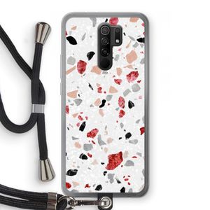 Terrazzo N°12: Xiaomi Redmi 9 Transparant Hoesje met koord