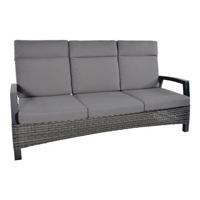 Lesli Living Loungebank Prato Forte - antraciet