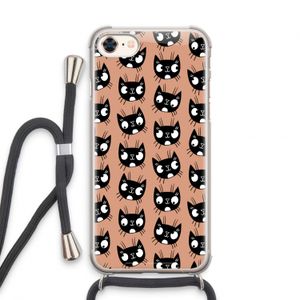 Kat: iPhone 7 Transparant Hoesje met koord