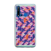 Skew Blush 3: Huawei P20 Lite (2019) Transparant Hoesje