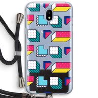 8-bit N°7: Samsung Galaxy J5 (2017) Transparant Hoesje met koord