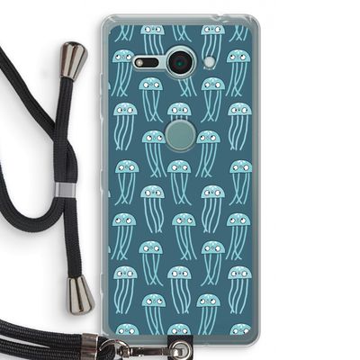 Kwallie: Sony Xperia XZ2 Compact Transparant Hoesje met koord