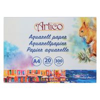 Aquarelpapier Wit, 20 Vellen - thumbnail