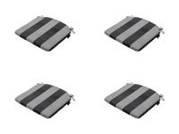 Zitkussen ca. 46x48 cm Alice grey (4 stuks) Madison - Madison