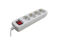 VB Extend Schakel stekkerdoos 4 ingangen - wit