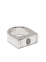 Parts of Four bague 9 mm à design rectangulaire - Argent