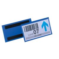 Documenthoes Durable magnetisch 150x67mm blauw 50 stuks