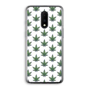 Weed: OnePlus 7 Transparant Hoesje