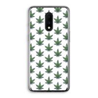 Weed: OnePlus 7 Transparant Hoesje