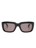 Alexander McQueen Eyewear lunettes de soleil rectangulaires Floating Skull - Noir - thumbnail