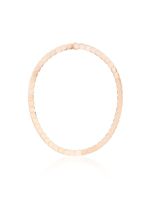 Anita Ko collier Harlow en or rose 18ct - thumbnail