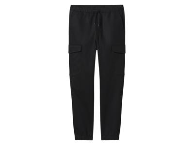 esmara Men Heren cargobroek (Zwart, XL)