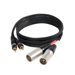 Devine VA4015 2x XLR male - 2x RCA male 1.5 meter