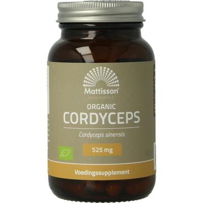 Mattisson Cordyceps 525mg - cordyceps sinensis bio