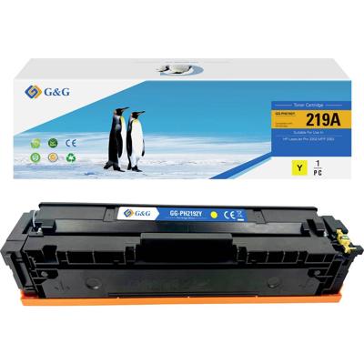 G&G Toner vervangt HP 219A, W2192A Compatibel Geel 1300 bladzijden HP 219A NT-PH2192Y-B-V2-S1