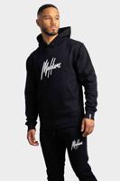 Malelions Duo Essentials Hoodie Heren Zwart - Maat XS - Kleur: Zwart | Soccerfanshop - thumbnail